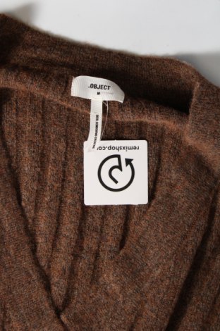 Damski sweter Object, Rozmiar M, Kolor Brązowy, Cena 69,57 zł