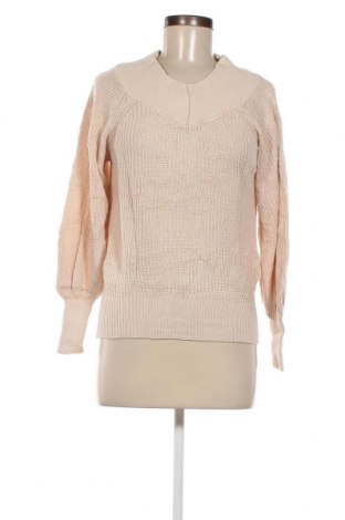 Γυναικείο πουλόβερ Object, Μέγεθος S, Χρώμα Εκρού, Τιμή 2,33 €