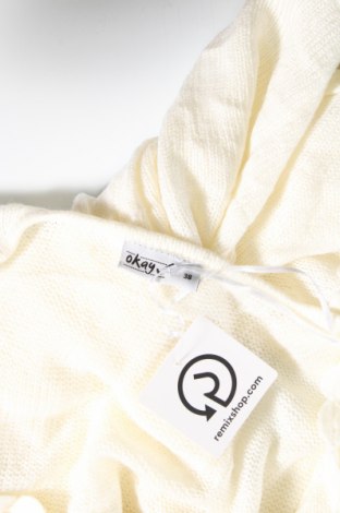 Γυναικείο πουλόβερ Okay, Μέγεθος M, Χρώμα Εκρού, Τιμή 2,33 €