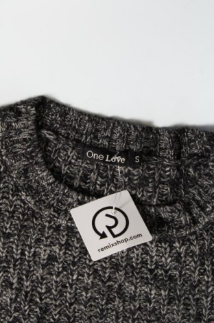 Damenpullover One Love, Größe S, Farbe Grau, Preis 2,22 €