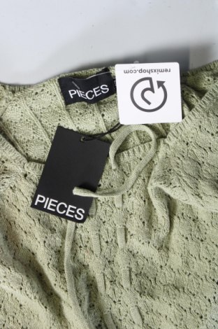 Damenpullover Pieces, Größe M, Farbe Grün, Preis € 6,40
