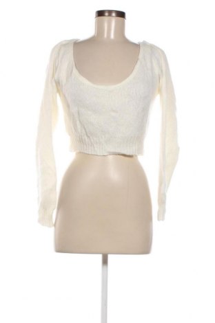 Γυναικείο πουλόβερ Pretty Little Thing, Μέγεθος S, Χρώμα Λευκό, Τιμή 5,38 €