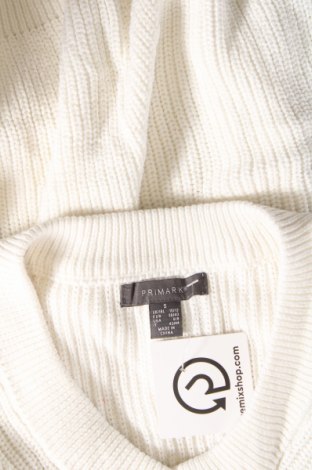 Γυναικείο πουλόβερ Primark, Μέγεθος S, Χρώμα Λευκό, Τιμή 17,94 €
