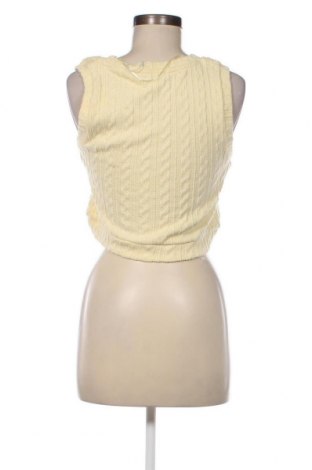 Pulover de femei Pull&Bear, Mărime M, Culoare Galben, Preț 21,18 Lei