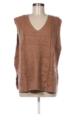 Γυναικείο πουλόβερ SHEIN, Μέγεθος L, Χρώμα Καφέ, Τιμή 2,51 €