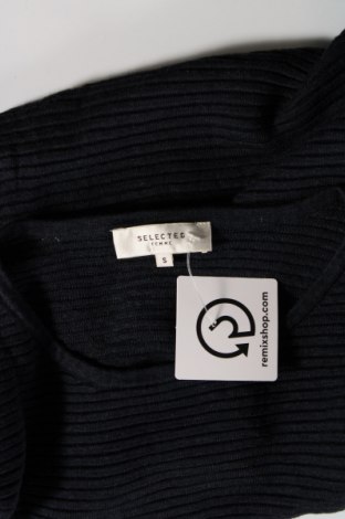 Дамски пуловер Selected Femme, Размер S, Цвят Син, Цена 10,15 лв.