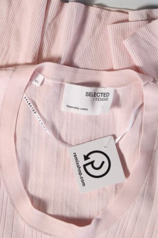 Dámsky pulóver Selected Femme, Veľkosť L, Farba Ružová, Cena  5,72 €
