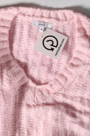 Γυναικείο πουλόβερ Sora, Μέγεθος XS, Χρώμα Ρόζ , Τιμή 2,15 €
