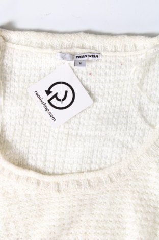 Γυναικείο πουλόβερ Tally Weijl, Μέγεθος M, Χρώμα Λευκό, Τιμή 2,33 €