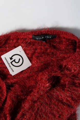 Дамски пуловер Vila Joy, Размер L, Цвят Червен, Цена 8,70 лв.