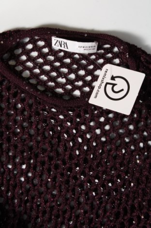 Дамски пуловер Zab, Размер M, Цвят Лилав, Цена 5,22 лв.
