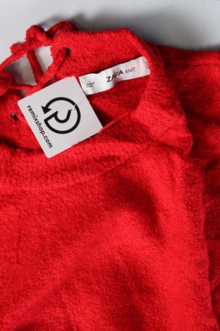 Dámsky pulóver Zara, Veľkosť S, Farba Červená, Cena  2,38 €