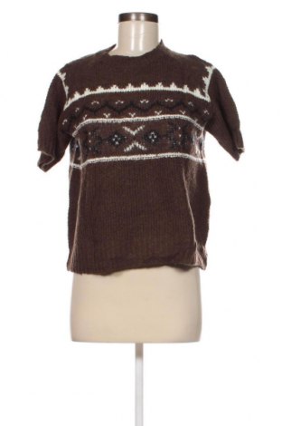 Γυναικείο πουλόβερ Zara Knitwear, Μέγεθος L, Χρώμα Καφέ, Τιμή 8,66 €