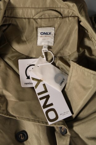 Damen Trenchcoat ONLY, Größe L, Farbe Grün, Preis 48,97 €