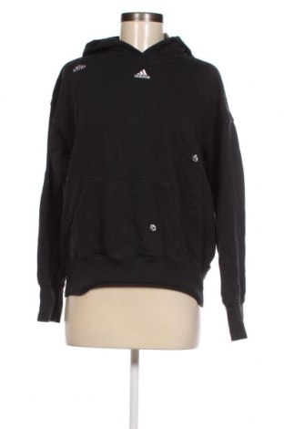 Γυναικείο φούτερ Adidas, Μέγεθος L, Χρώμα Μαύρο, Τιμή 52,58 €
