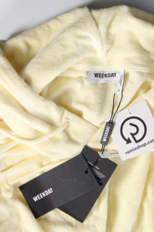 Damen Sweatshirt Weekday, Größe S, Farbe Gelb, Preis 9,09 €