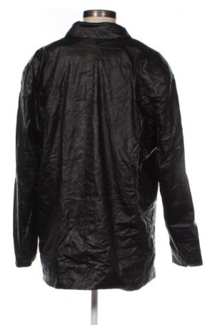 Δερμάτινο γυναικείο παλτό Pretty Little Thing, Μέγεθος XXS, Χρώμα Μαύρο, Τιμή 4,08 €