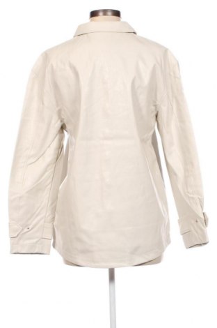 Dámska kožená bunda  NA-KD, Veľkosť S, Farba Biela, Cena  21,77 €