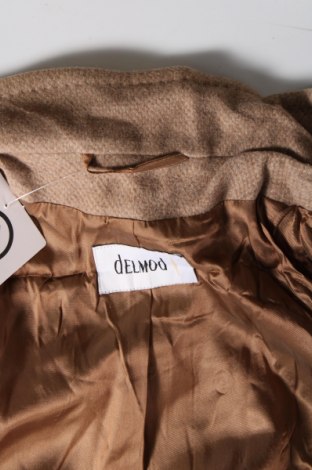 Γυναικείο παλτό Delmod, Μέγεθος L, Χρώμα Καφέ, Τιμή 23,17 €