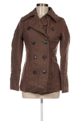 Дамско палто H&M L.O.G.G., Размер XS, Цвят Бежов, Цена 32,10 лв.