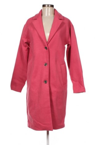 Γυναικείο παλτό Pieces, Μέγεθος S, Χρώμα Ρόζ , Τιμή 56,19 €