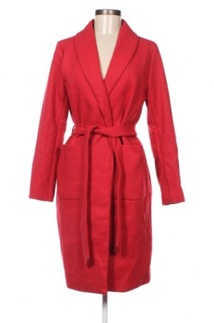Дамско палто Pieces, Размер M, Цвят Червен, Цена 44,69 лв.