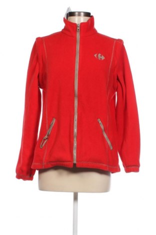 Damen Fleece Oberteil , Größe L, Farbe Rot, Preis 9,27 €