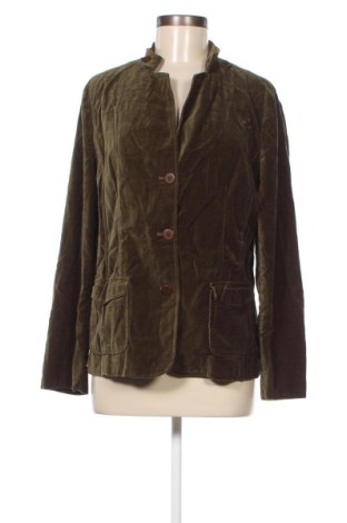 Γυναικείο σακάκι Franco Callegari, Μέγεθος L, Χρώμα Πράσινο, Τιμή 5,17 €