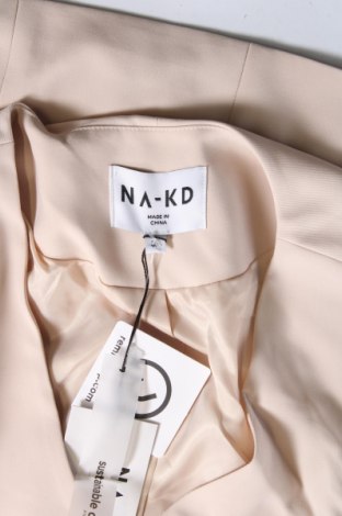 Дамско сако NA-KD, Размер S, Цвят Екрю, Цена 21,93 лв.