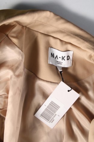Γυναικείο σακάκι NA-KD, Μέγεθος S, Χρώμα Καφέ, Τιμή 15,29 €