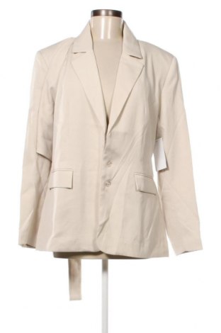 Γυναικείο σακάκι NA-KD, Μέγεθος M, Χρώμα Εκρού, Τιμή 11,97 €