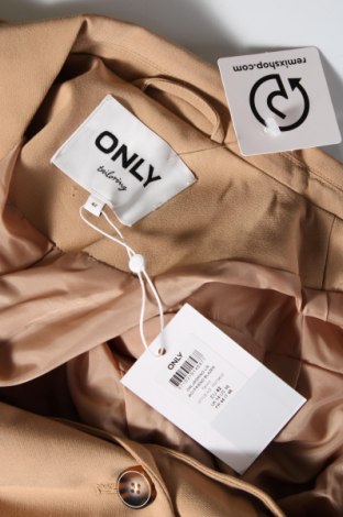 Γυναικείο σακάκι ONLY, Μέγεθος L, Χρώμα  Μπέζ, Τιμή 12,68 €