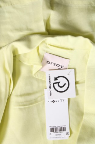 Γυναικείο σακάκι Orsay, Μέγεθος S, Χρώμα Κίτρινο, Τιμή 11,91 €