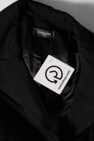 Γυναικείο σακάκι Sinequanone, Μέγεθος M, Χρώμα Μαύρο, Τιμή 5,01 €