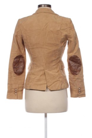 Дамско сако Zara, Размер XS, Цвят Бежов, Цена 6,12 лв.