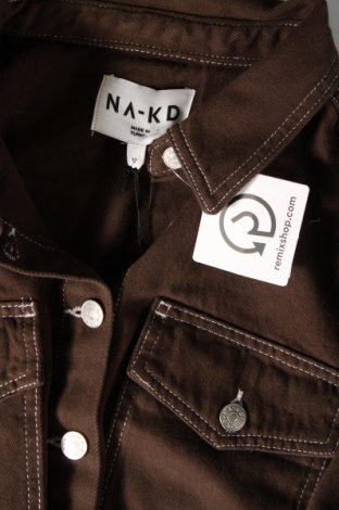 Γυναικείο μπουφάν NA-KD, Μέγεθος XXS, Χρώμα Καφέ, Τιμή 8,41 €
