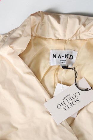 Γυναικείο μπουφάν NA-KD, Μέγεθος M, Χρώμα  Μπέζ, Τιμή 15,80 €