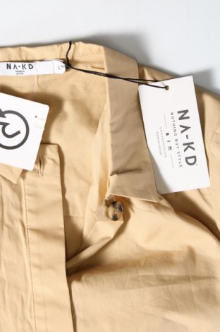 Γυναικείο μπουφάν NA-KD, Μέγεθος XS, Χρώμα  Μπέζ, Τιμή 11,29 €