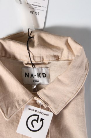 Γυναικείο μπουφάν NA-KD, Μέγεθος M, Χρώμα  Μπέζ, Τιμή 10,52 €