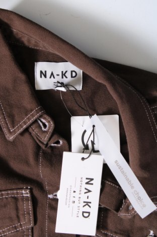 Γυναικείο μπουφάν NA-KD, Μέγεθος M, Χρώμα Καφέ, Τιμή 75,26 €