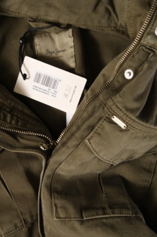Γυναικείο μπουφάν Pepe Jeans, Μέγεθος XS, Χρώμα Πράσινο, Τιμή 20,57 €