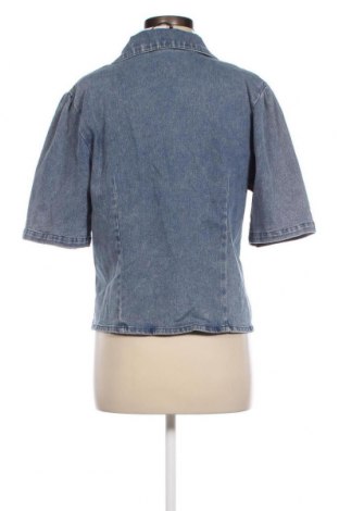 Γυναικείο μπουφάν Pieces, Μέγεθος M, Χρώμα Μπλέ, Τιμή 13,67 €