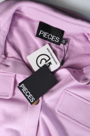 Γυναικείο μπουφάν Pieces, Μέγεθος S, Χρώμα Βιολετί, Τιμή 10,57 €