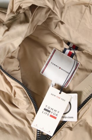 Γυναικείο μπουφάν Tommy Hilfiger, Μέγεθος XS, Χρώμα  Μπέζ, Τιμή 219,59 €