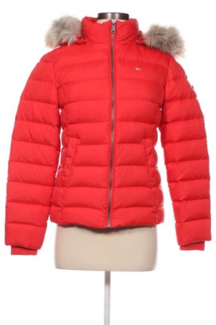 Kurtka damska Tommy Hilfiger, Rozmiar S, Kolor Czerwony, Cena 1 135,49 zł