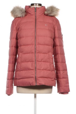 Γυναικείο μπουφάν Tommy Hilfiger, Μέγεθος L, Χρώμα Ρόζ , Τιμή 182,26 €