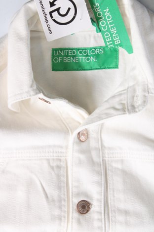 Kurtka damska United Colors Of Benetton, Rozmiar XXS, Kolor ecru, Cena 271,88 zł