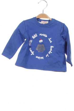 Παιδική μπλούζα Du Pareil Au Meme, Μέγεθος 3-6m/ 62-68 εκ., Χρώμα Μπλέ, Τιμή 20,10 €