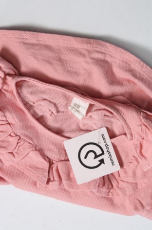 Детска блуза H&M, Размер 18-24m/ 86-98 см, Цвят Пепел от рози, Цена 23,00 лв.