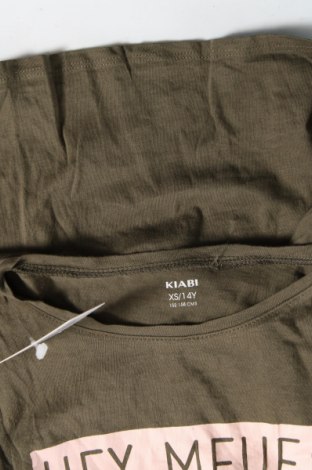 Παιδική μπλούζα Kiabi, Μέγεθος 11-12y/ 152-158 εκ., Χρώμα Πράσινο, Τιμή 13,61 €